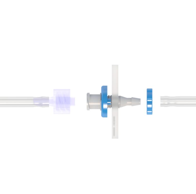 Luer-to-Threaded UTS connector Micro-Mate® female Luer to 1/4-28