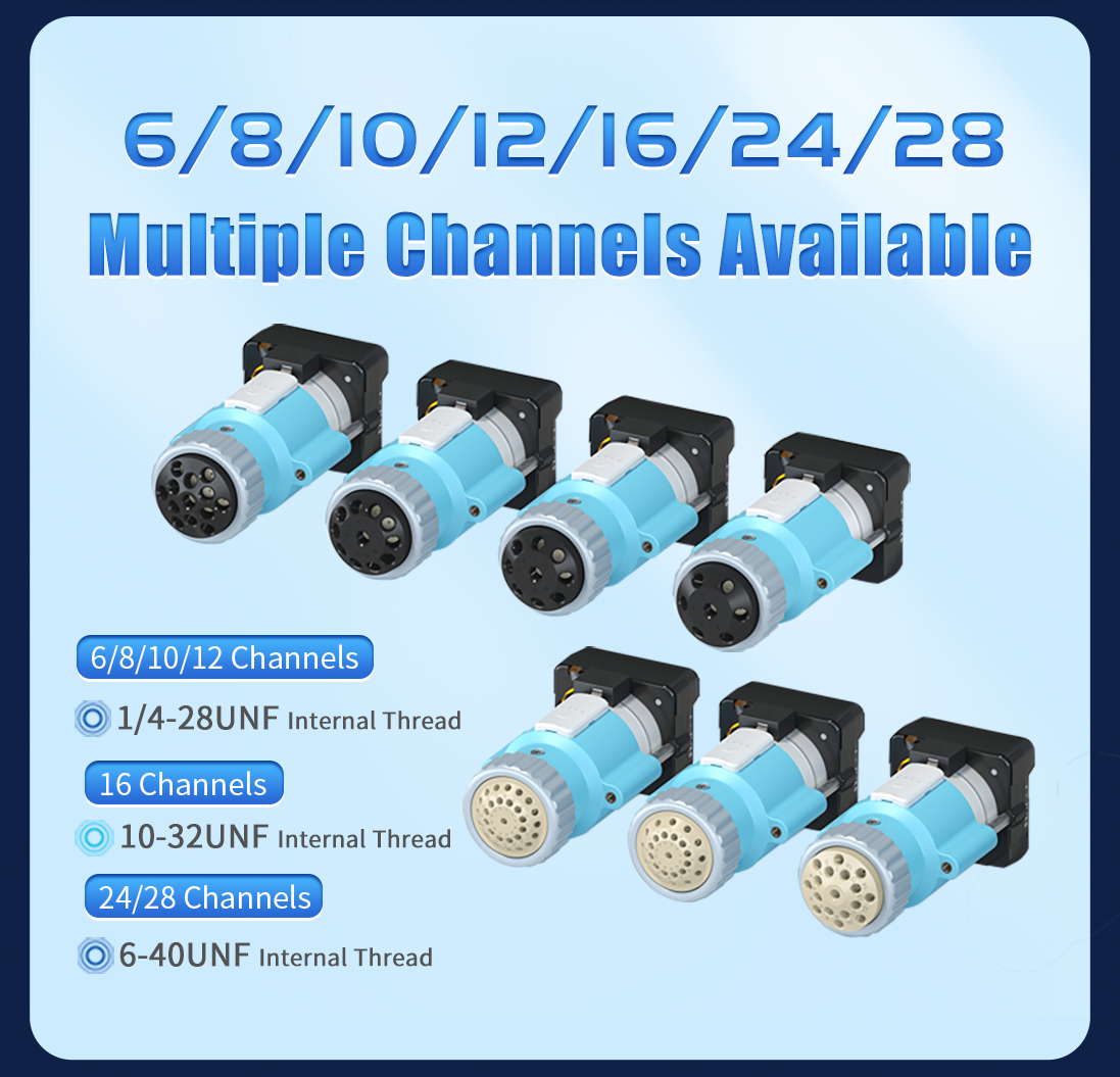 Multi-Channel Selector Valves